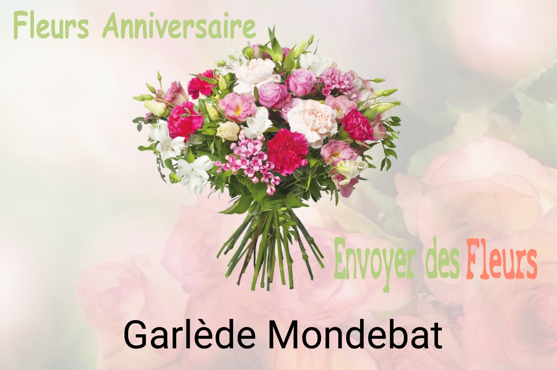 Bouquet de fleurs d’anniversaire livré à Garlède-Mondebat