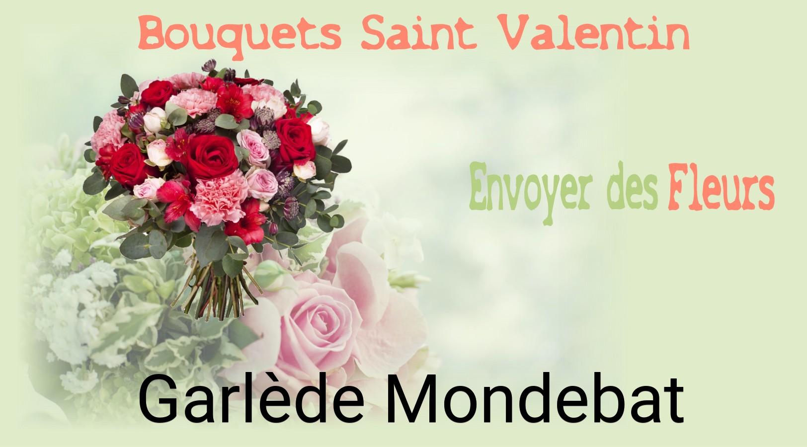 Roses de Saint-Valentin livrées à Garlède-Mondebat